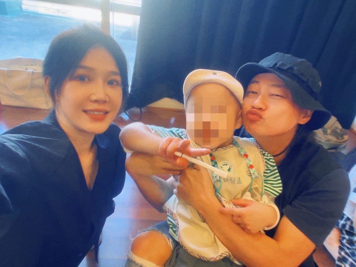 ▲賴銘偉（右）突然宣布「喜訊」。（圖／翻攝賴銘偉臉書）