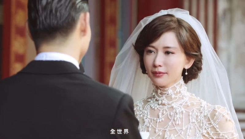 ▲林志玲公開和AKIRA台南婚禮影片，慶祝結婚3周年。（圖／翻攝自林志玲臉書）