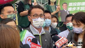 民進黨桃園市長候選人鄭運鵬 ▲鄭運鵬表示,(圖/記者黃宣尹攝,2022.11.18)