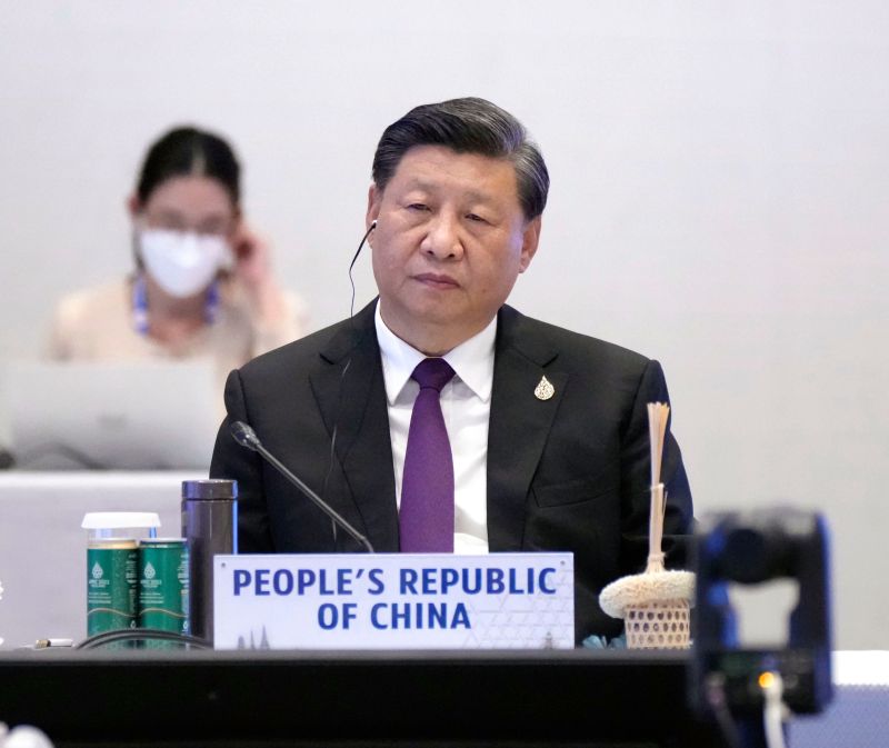 ▲中國國家主席習近平今天在亞太經合會（APEC）領袖會議上表示，中方考慮在2023年舉辦第三屆「一帶一路」國際合作論壇。（圖／美聯社／達志影像）