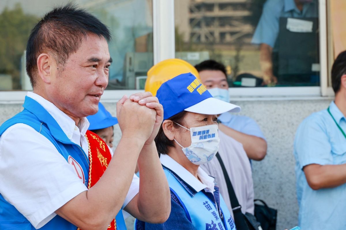 ▲登記1號苗栗縣長候選人鍾東錦競選總部指出，選戰進入最後倒數階段，將展開全縣車隊以及徒步掃街拜票行程。（圖／資料照片）
