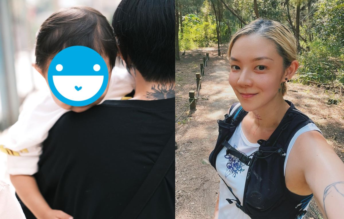 ▲歐陽靖撫養兒子2年多，心境轉變許多。（圖／翻攝自歐陽靖FB）