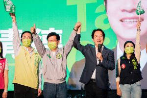副總統賴清德為林佳龍站台助講,呼籲讓林佳龍順利當選,才能在國際上建立更成功的民主連結。(圖 /林佳龍競選辦公室提供) ▲副總統賴清德為林佳龍站台助講,呼籲讓林佳龍順利當選,才能在國際上建立更成功的民主連結。(圖 /林佳龍競選辦公室提供)