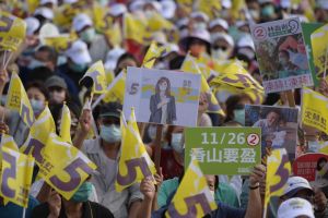 沈慧虹今日舉辦「顧新竹、5幸福」香山大團結造勢,現場擠滿支持者。 ▲沈慧虹今日舉辦「顧新竹、5幸福」香山大團結造勢,現場擠滿支持者。(圖/沈慧虹辦公室提供)