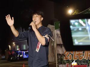 無黨籍台北市松山信義議員候選人吳崢 ▲(圖/記者許若茵攝,2022.11.19)