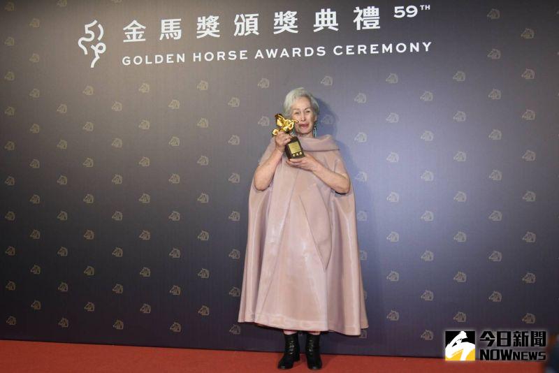 ▲高齡74歲的林詹珍妹,首次演電影就奪下金馬獎「最佳女配角」。(圖/NOWnews攝影中心)