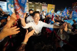 蔣萬安 ▲蔣萬安選前之夜將邀請前市長馬英九與郝龍斌同台,以傳承、承擔為概念為蔣背書。(圖/記者李春台攝)