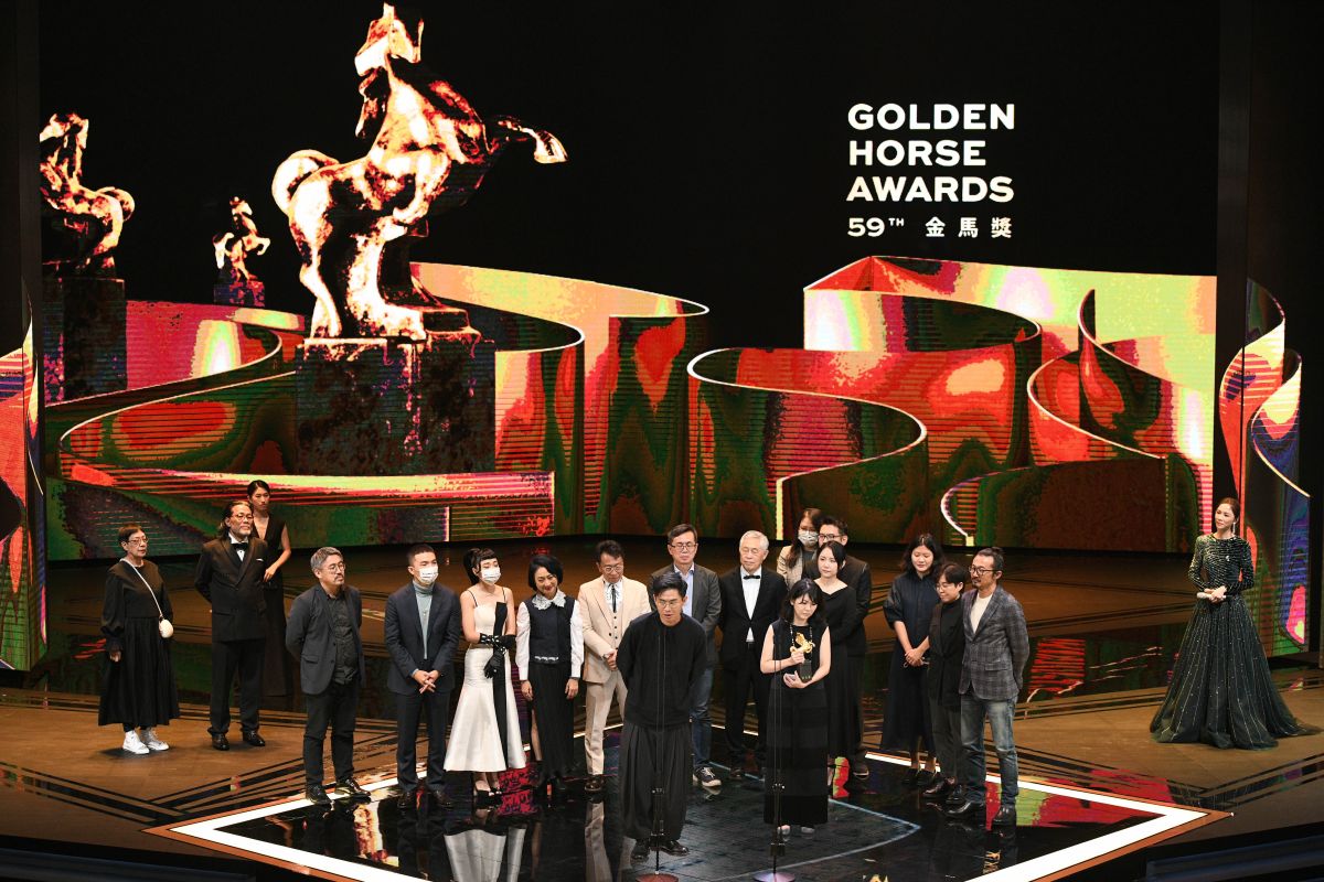 ▲金馬第59屆當中，《一家子兒咕咕叫》入圍13項、拿下最佳影片大獎，《哈勇家》導演陳潔瑤則成為首度奪金馬導演獎的臺灣女性導演，可謂兩個最大亮點。（圖／金馬提供）
