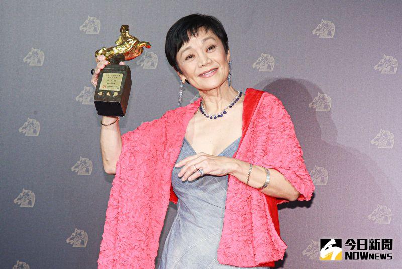 ▲金馬59的最佳女主角獎項由張艾嘉以《燈火闌珊》拿下。（圖／NOWnews攝影中心）