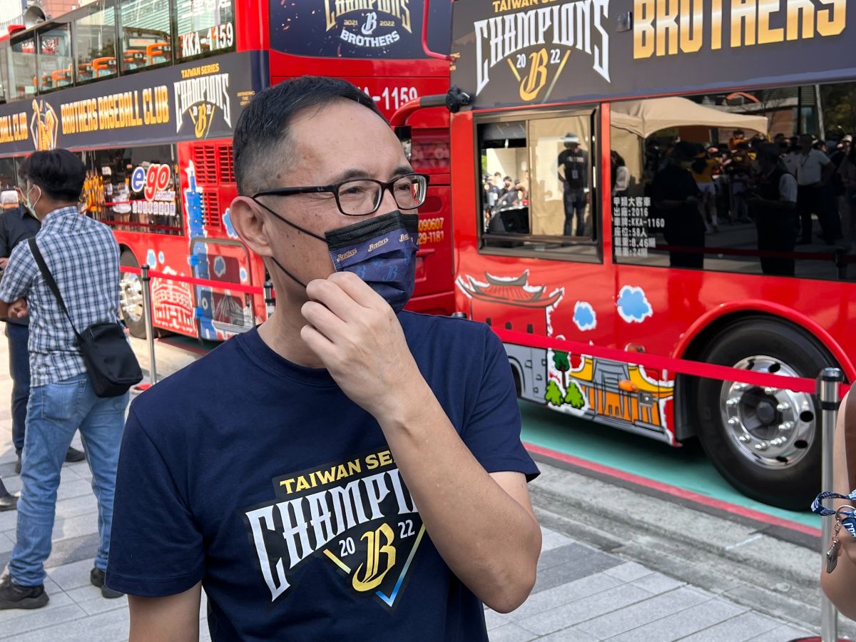 ▲中信兄弟領隊劉志威(圖/記者簡名杉攝)