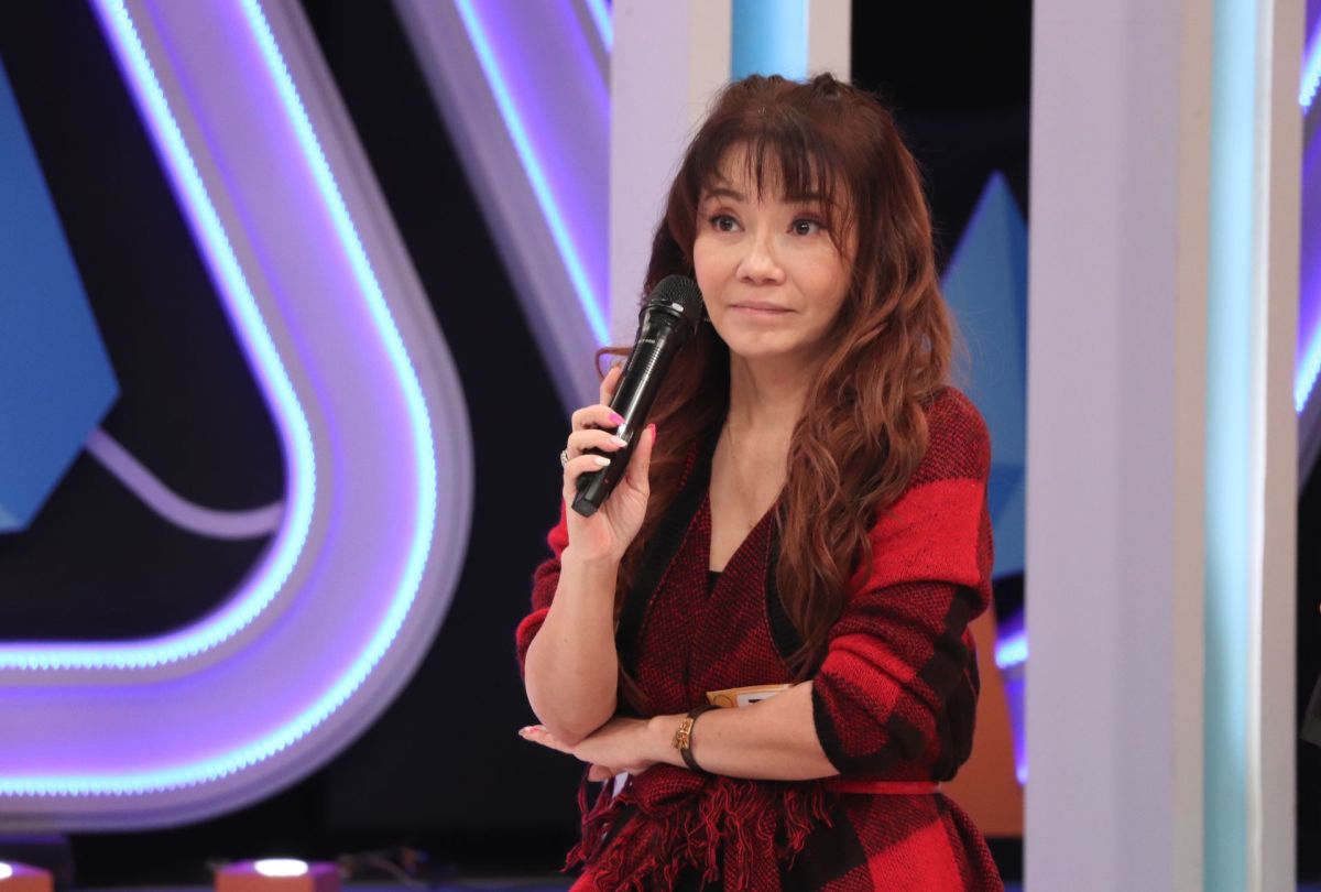 ▲甄莉在《同學來了》上發聲挺王思佳。（圖／中天提供）