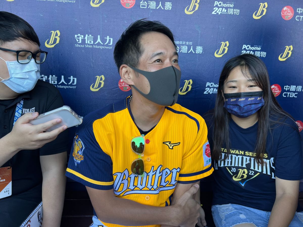 ▲中信兄弟日籍打擊教練平野惠一(圖/記者簡名杉攝)