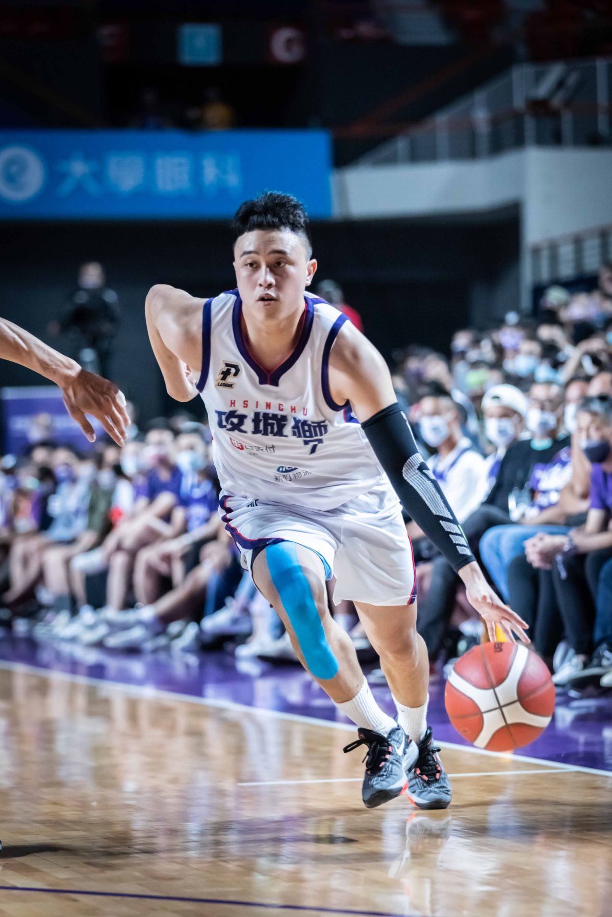 ▲曾柏喻展現進攻企圖心，狂砍18分打出職業生涯代表作 。球團提供