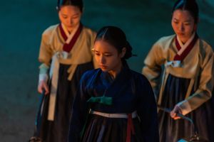 ▲恩真在片中飾演「朝鮮最壞惡女」。(圖/車庫娛樂) ▲恩真在片中飾演「朝鮮最壞惡女」。(圖/車庫娛樂)