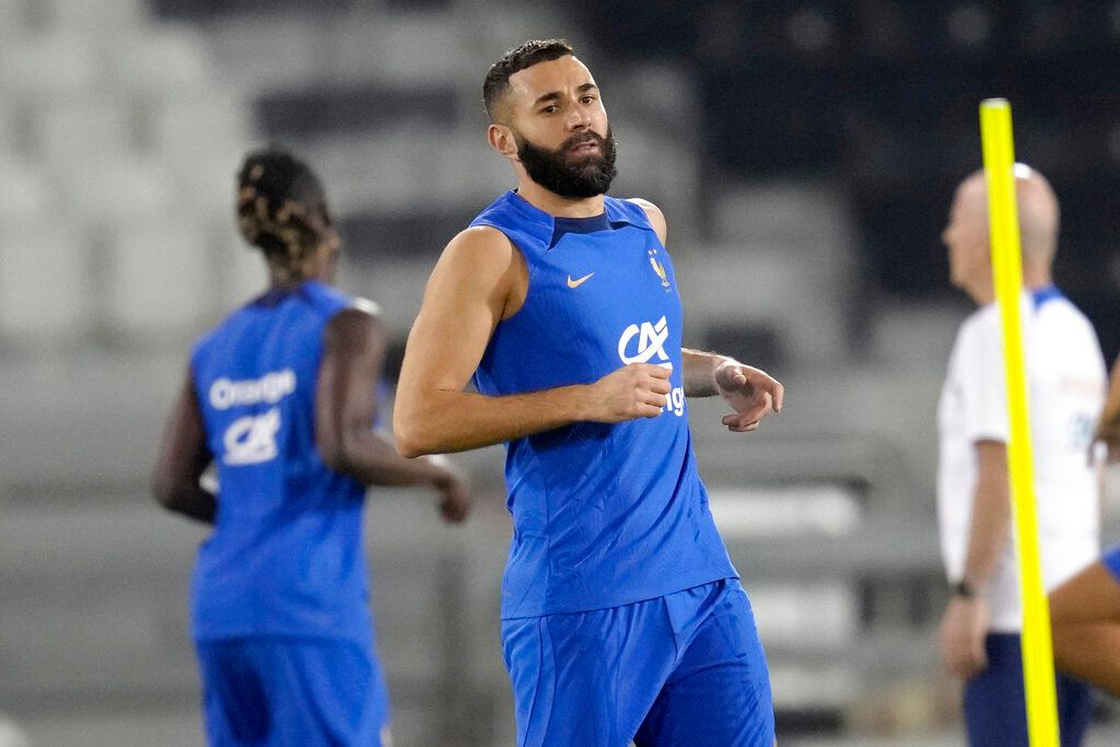 ▲法國隊明星前鋒Karim Benzema（圖／美聯社／達志影像）