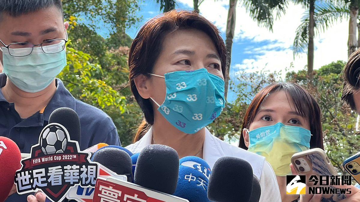 ▲針對自己的名字與肖像遭到市議員候選人濫用一事，無黨籍台北市長候選人黃珊珊22日直言「選舉這樣的做法是非常惡劣的。」（圖／記者丁上程攝，2022.11.22）