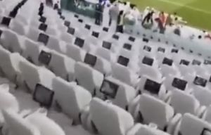 卡達世足6.8兆球場太狂！座位裝滿「小電視」　球迷吃驚