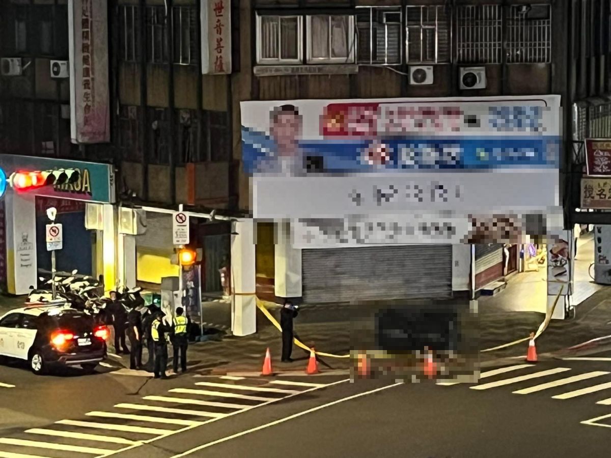 ▲一名年約50歲的男子在忠孝東路五段、松山路口，不明原因從6樓頂樓墜落，當場死亡，男子身上並未發現無藥物或遺書。（圖／翻攝自信義區三兩事）
