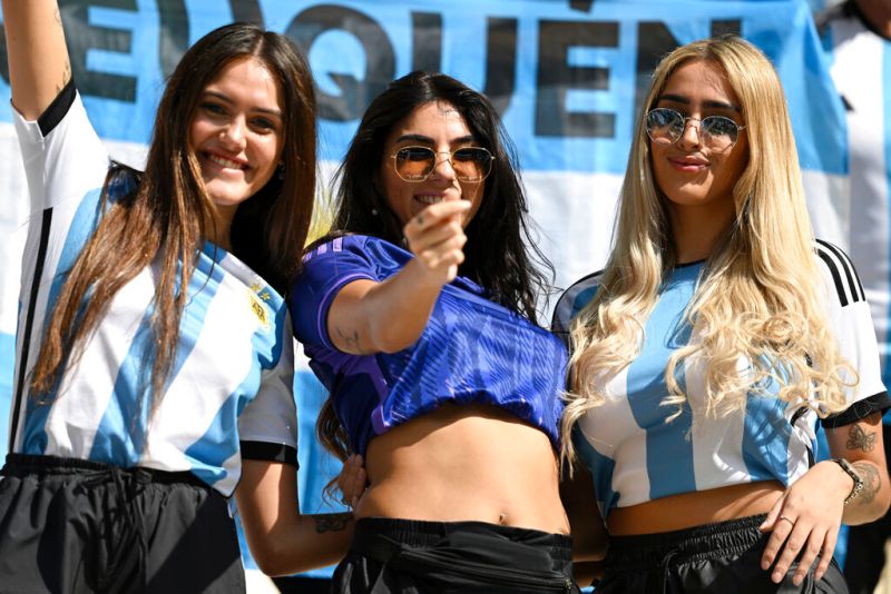 世足／沒想到落敗！阿根廷美女球迷夢碎