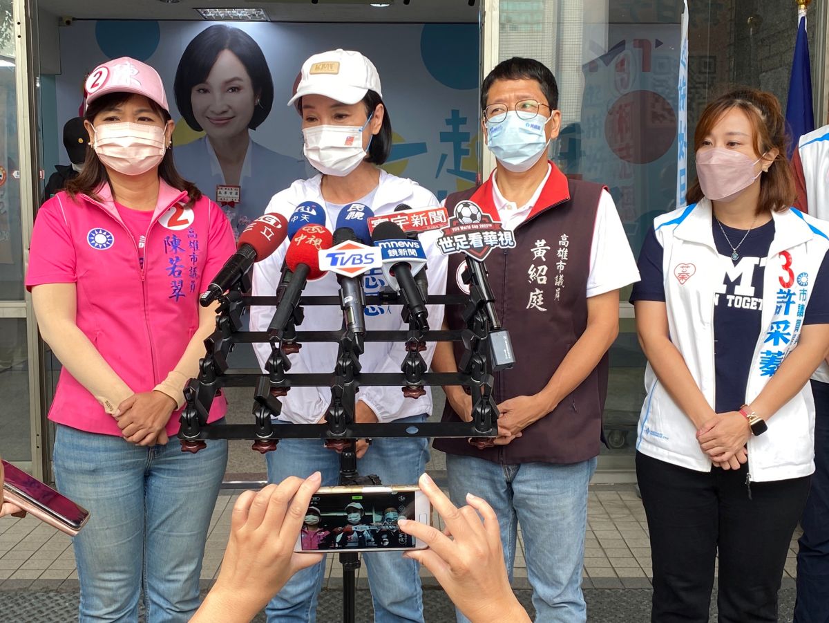 ▲柯志恩認為，綠營候選人的質疑是閱讀有問題。（圖／柯志恩競總提供）