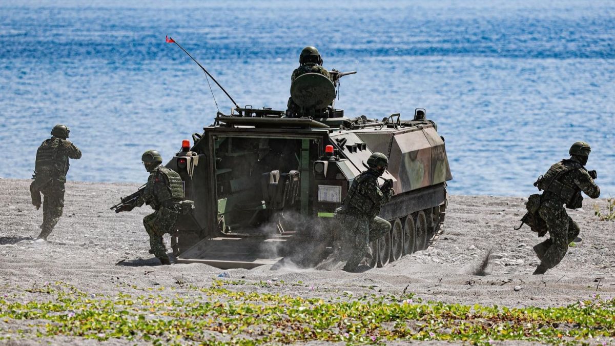 ▲兩岸局勢升高，國際間都擔心台海戰爭可能難以避免。圖為國軍漢光演習。（圖／翻攝自軍聞社臉書）