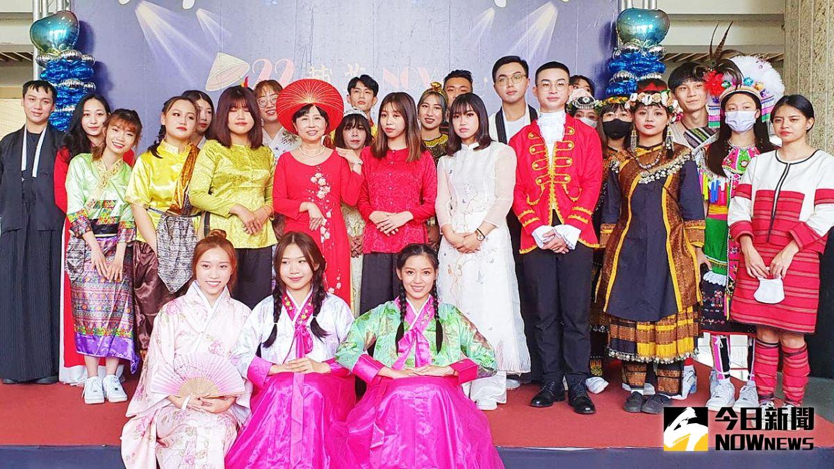 ▲輔英科大一連三天「國際文化週」活動登場。（圖／記者陳美嘉攝，2022.11.23）