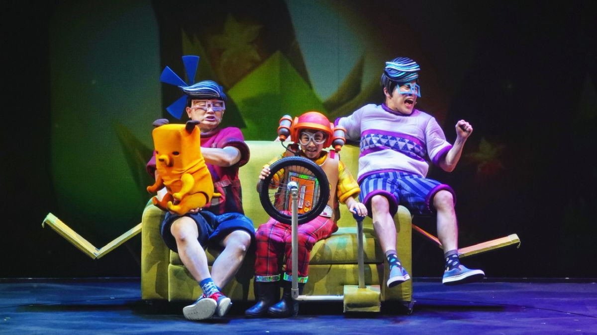 ▲改編自金鐘獎最佳動畫「小兒子」的家庭音樂劇《沙發有黑洞！》即將在衛武營戲劇院演出。（圖／AM創意提供）