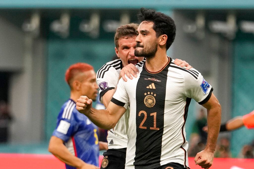 ▲德國隊Ilkay Gundogan進球。（圖／美聯社／達志影像）