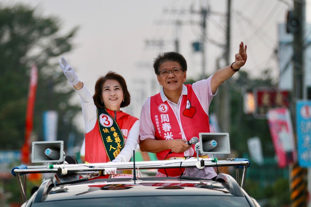 ▲身為屏東前縣長，潘孟安在地方仍有影響力。（圖／周春米辦公室提供）