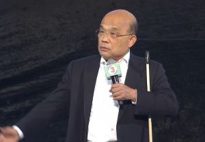 蘇貞昌赴楊梅力挺鄭運鵬 ▲蘇貞昌赴楊梅力挺鄭運鵬。(圖/翻攝畫面)