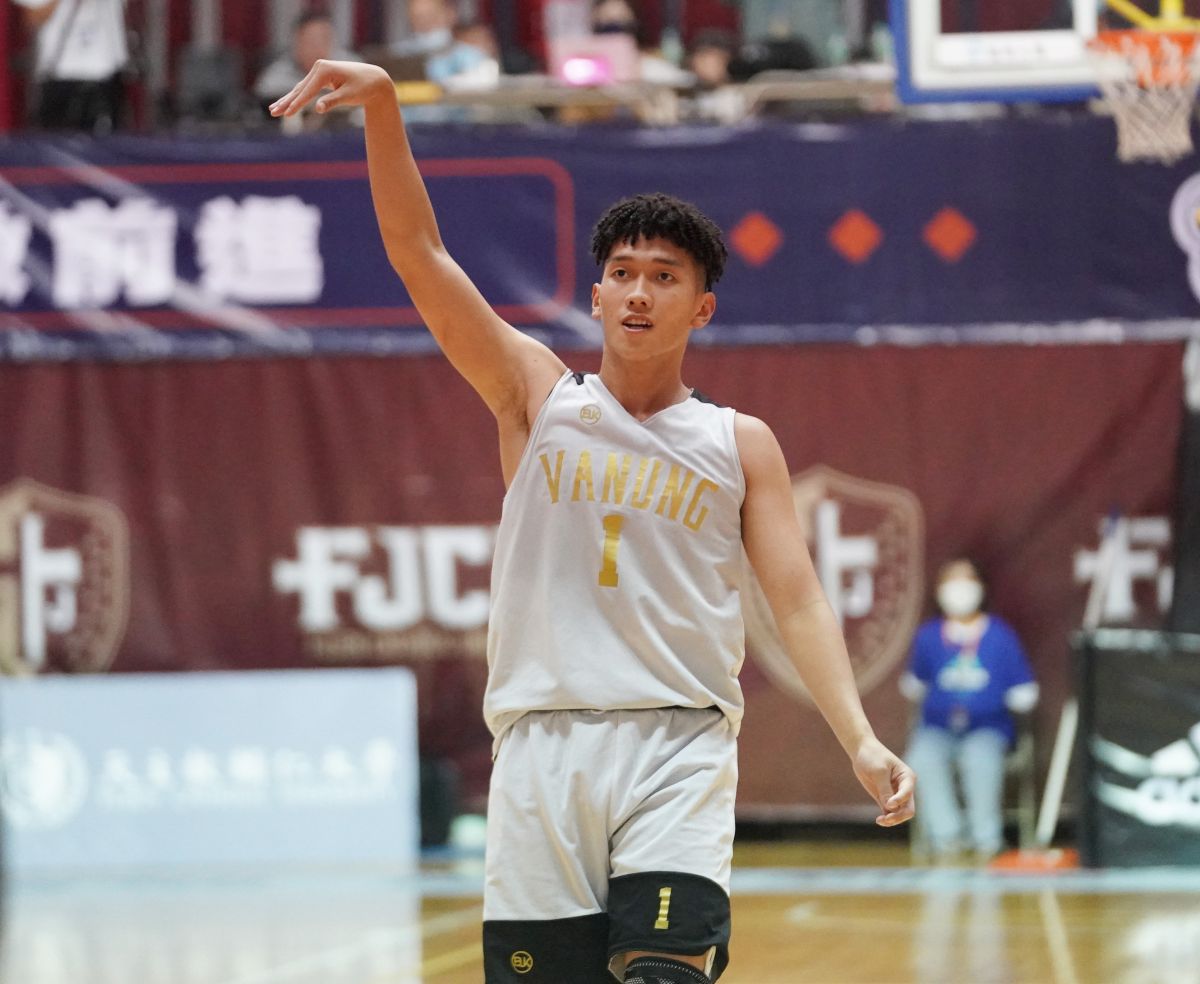 ▲萬能科大李家俊18分10籃板。大會提供