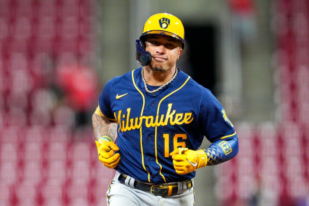 ▲釀酒人華裔二壘手Kolten Wong（圖／美聯社／達志影像）