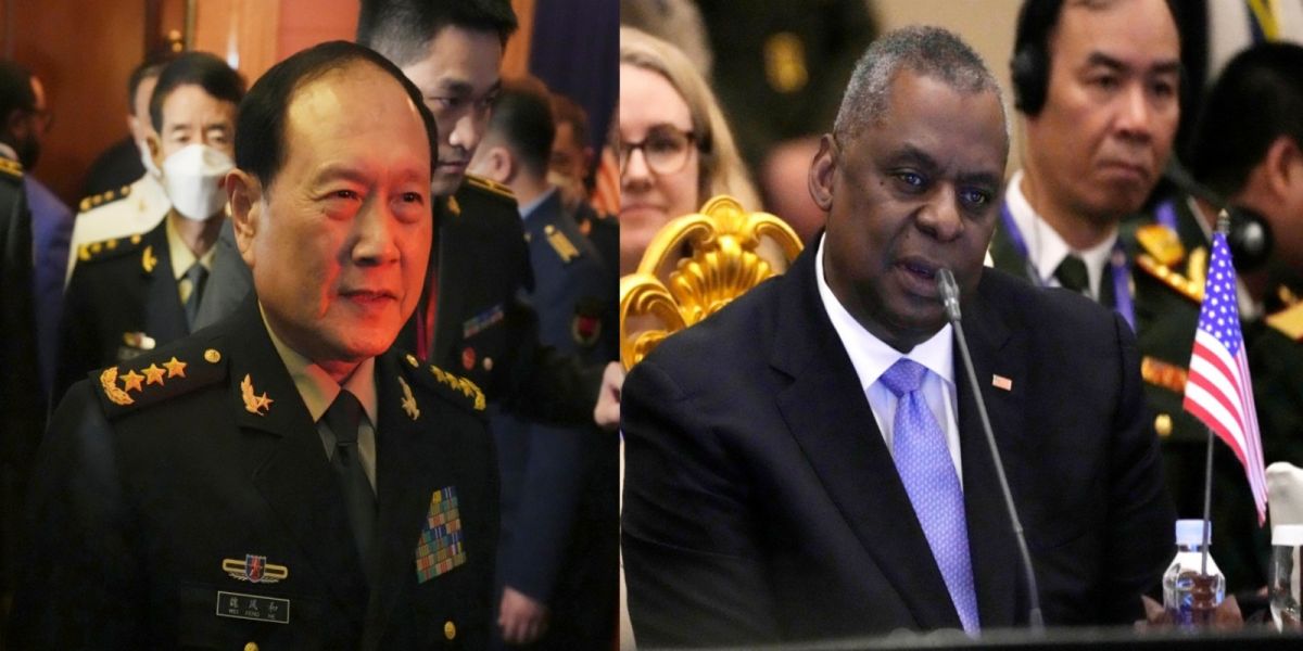 ▲美方4日擊落一顆飛越領空的中國偵察氣球時，美國防部長奧斯汀當天曾試圖聯繫中國國防部長魏鳳和，不過通話遭拒絕。現在雙方已就此事進行溝通。（圖／美聯社／達志影像）