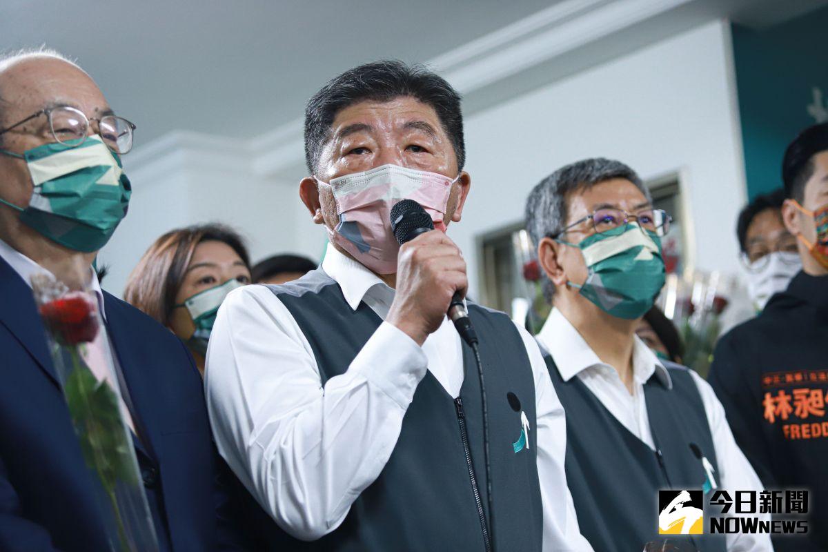 ▲陳時中表示，8年前大家把台北交付給柯文哲，卻交出了最後一名成績單，現在柯文哲擔心沒有用，換人做做看才重要。（圖／記者葉政勳攝，2022.11.24）