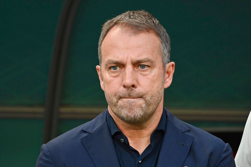 ▲德國男足國家隊教練Hansi Flick。（圖／美聯社／達志影像）