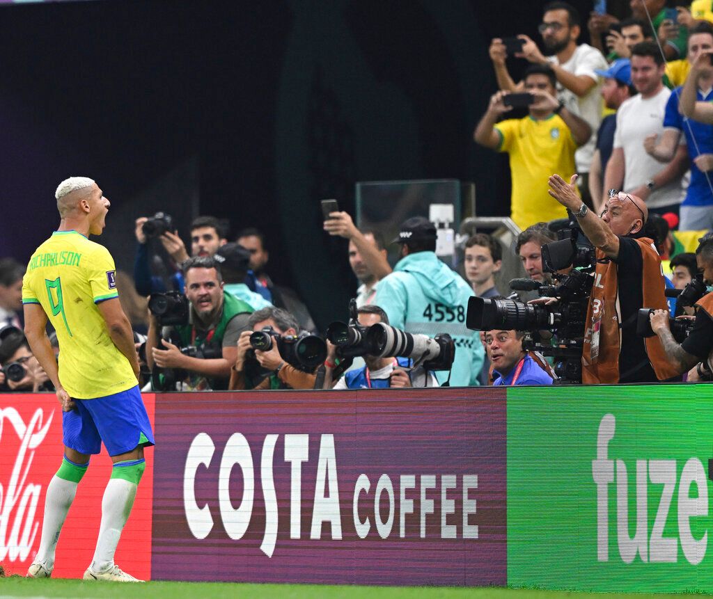 ▲Richarlison梅開二度。（圖／美聯社／達志影像）