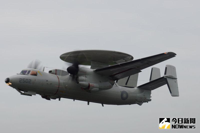 ▲E-2K預警機。(資料照/記者呂炯昌攝)