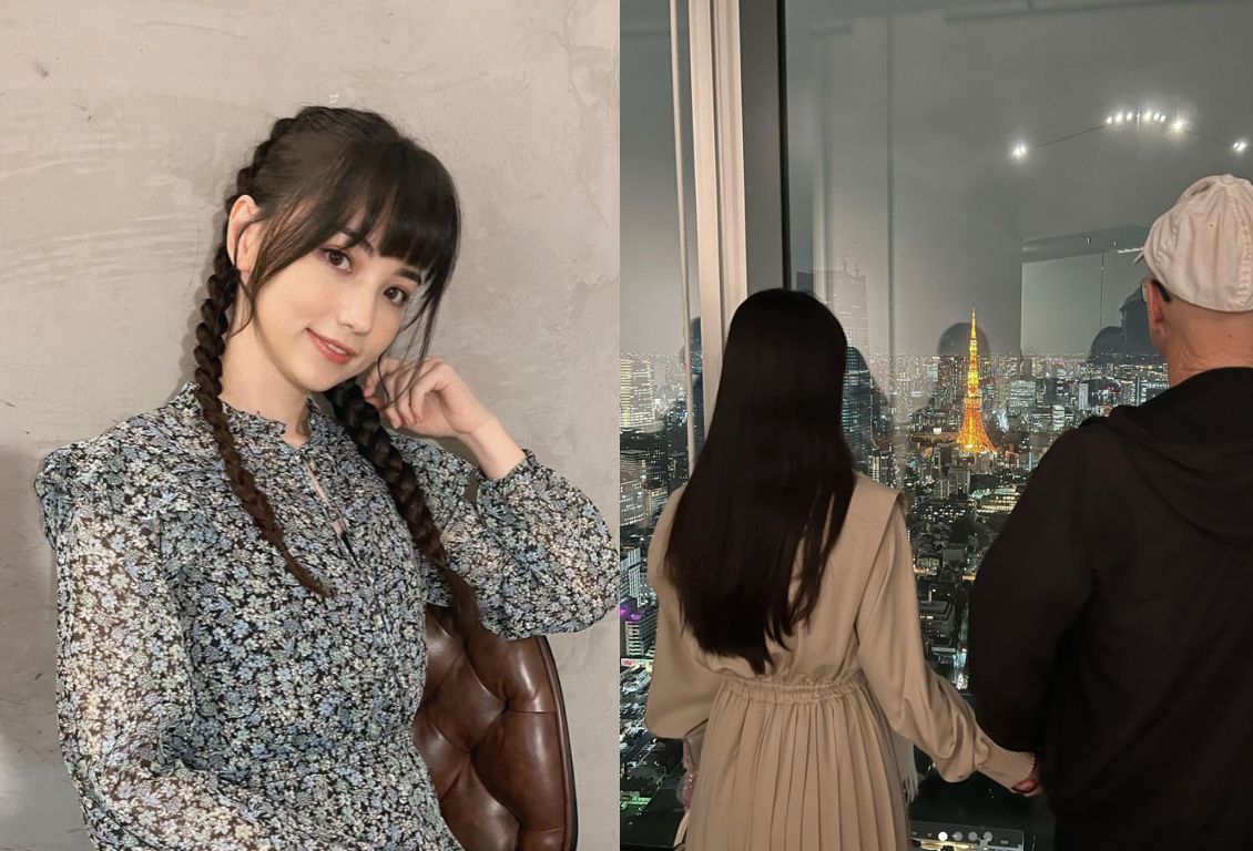 ▲黑嘉嘉昨（25）日在IG曬出與一名男子的「放閃」合照，讓不少粉絲驚呼「是男友嗎」，對此，她也親自揭開答案。（圖／翻攝自黑嘉嘉IG）