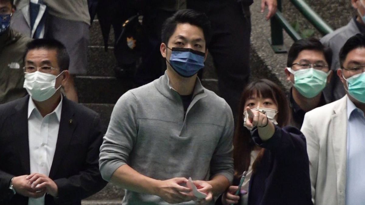 ▲即將上任的蔣萬安今上午率領交接小組，前往台北市政府與柯文哲展開市政交接討論會。（資料照片／記者朱永強攝）