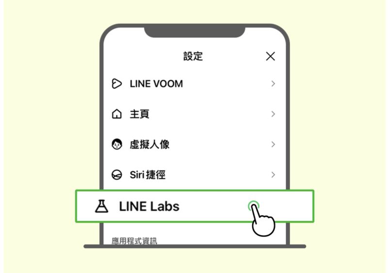 ▲當開啟LINE Labs的「聊天室分類」，就能自動分類不同的聊天室。(圖／翻攝官網)
