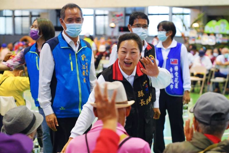 ▲花蓮徐榛蔚稍早自行宣布當選。（圖／翻攝徐榛蔚臉書）