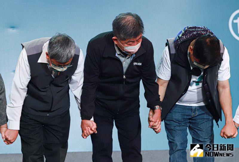 ▲陳時中宣布敗選。(圖/記者葉政勳攝,2022.11.26)