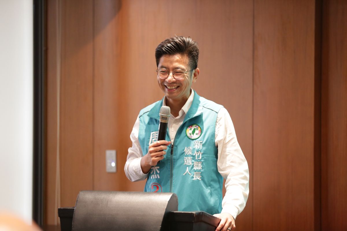▲新竹縣長候選人周江杰。（圖／翻攝自周江杰臉書）