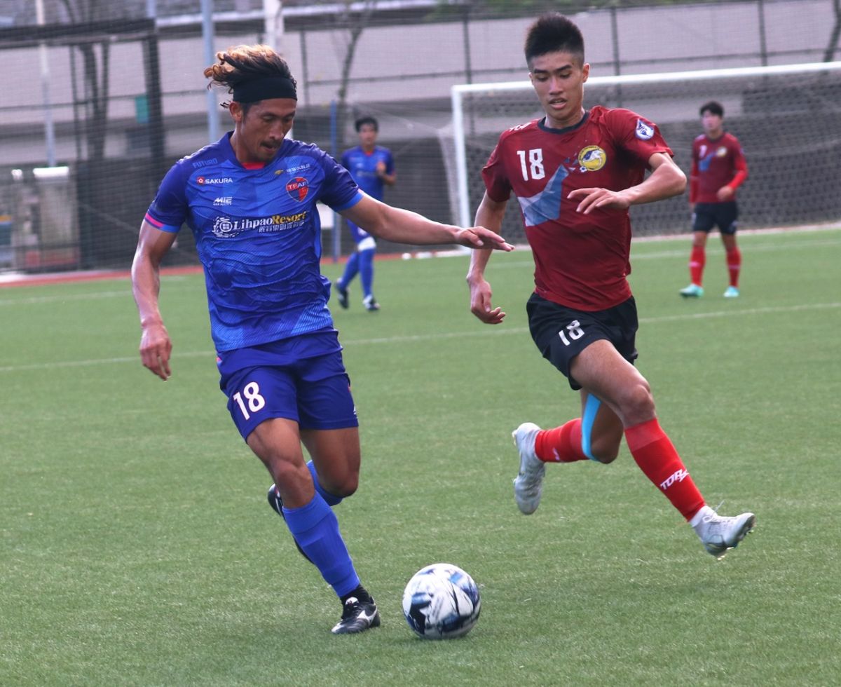 ▲李茂為台中FUTURO攻進首球。官方提供