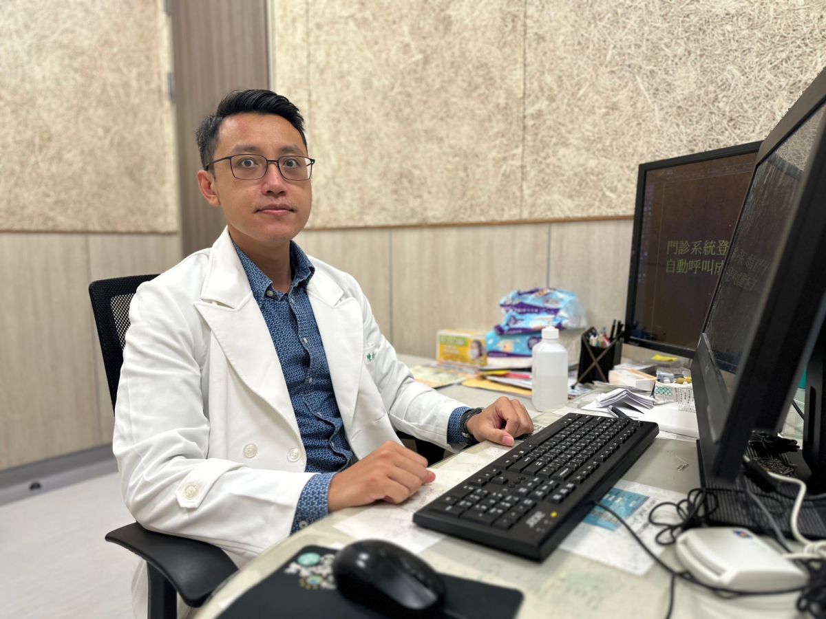 ▲中國醫藥大學新竹附設醫院身心科陳柏安醫師。（圖/中醫大新竹附醫提供）