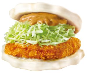 ▲摩斯漢堡12月推出早餐新品「日式胡麻豬排福堡」。（圖／摩斯漢堡提供）