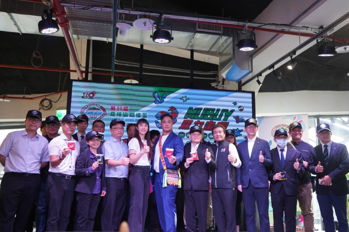 ▲林智勝號召，關懷盃65隊參與史上最多。（圖／原棒協提供）