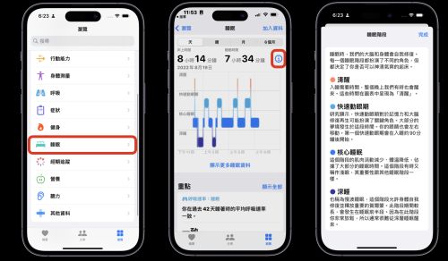 ▲透過睡眠偵測可以分析區睡眠狀態，是否一夜好眠都能知道。(圖／官方提供)