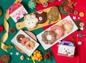 ▲Mister Donut耶誕限定甜甜圈登場，11/29(二)～2022/12/4(日)再吃「買6送3」優惠。（圖／Mister Donut提供）