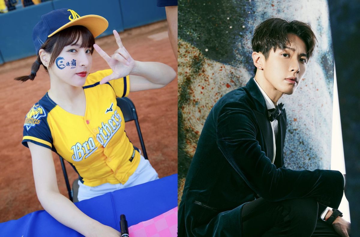 ▲峮峮（左圖）與柯震東夜遊傳曖昧。（圖／翻攝自峮峮、柯震東臉書）